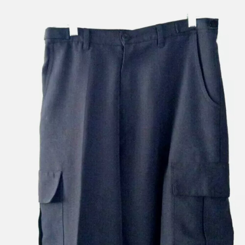 Jordan Craig Mens Cargo Pants Gray 32x30 Dressy Straight Leg Casual Trousers EUC - Picture 4 of 16